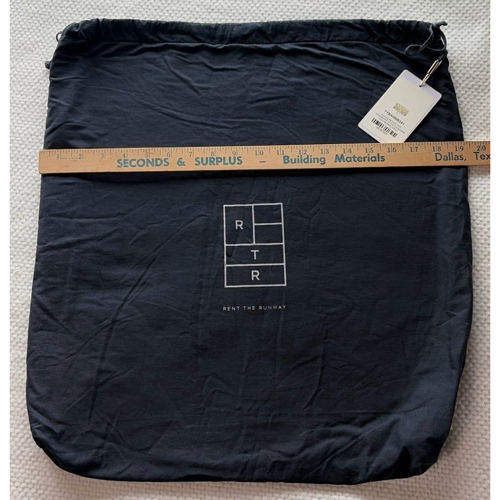 Rent The Runway Rtr Black Reusable Garment Travel Bag Nwt — image 5 of 5
